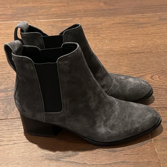 Rag & Bone Women’s Grey Suede Walker Boots Size 7.5 - Picture 4 of 8